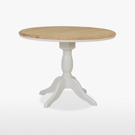 Stag - Cromwell Round Fixed Top Dining Table